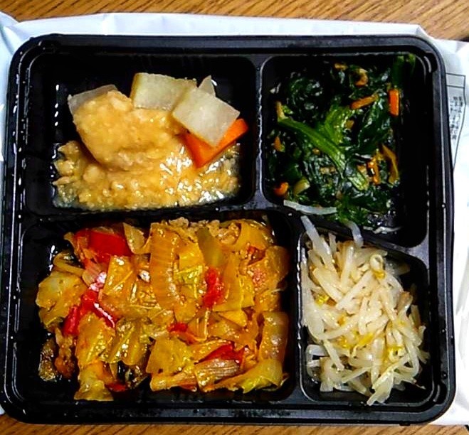 まごころケア食「韓国風焼肉炒め弁当」の全体画像