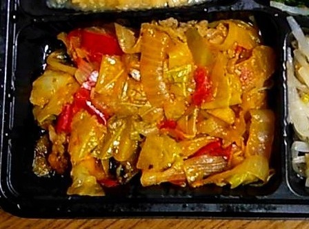 韓国風焼肉炒めの拡大画像