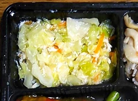 キャベツと鶏肉の中華炒めの拡大画像
