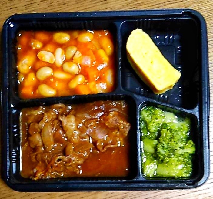 ハッシュドビーフ弁当の画像