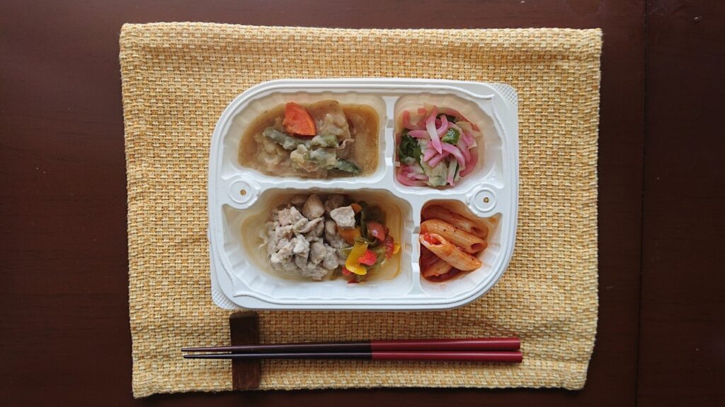 ちょっとやわらかめ「いわし味噌煮弁当」の画像