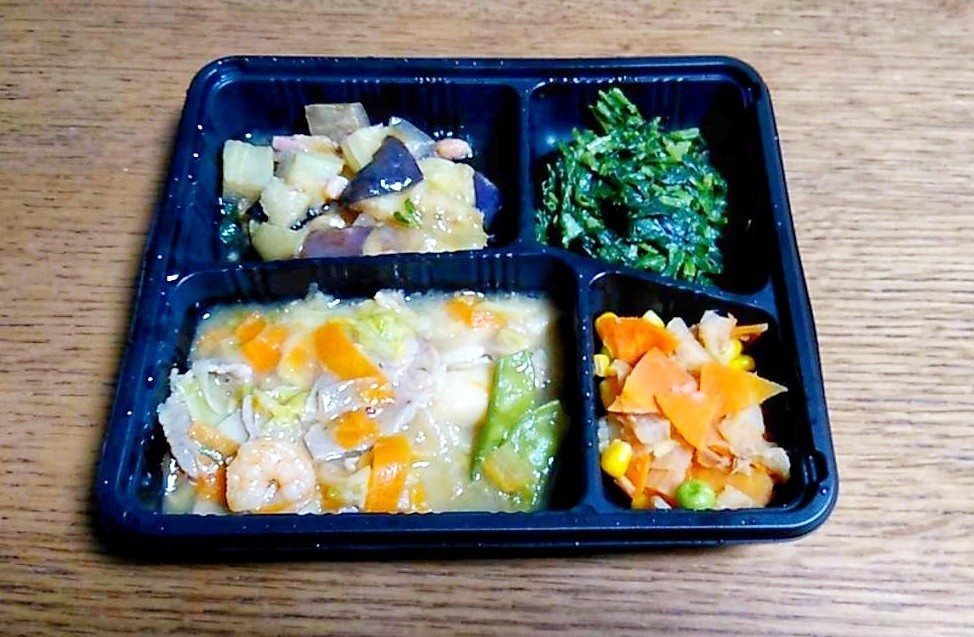 まごころケア食「八宝菜弁当」の画像