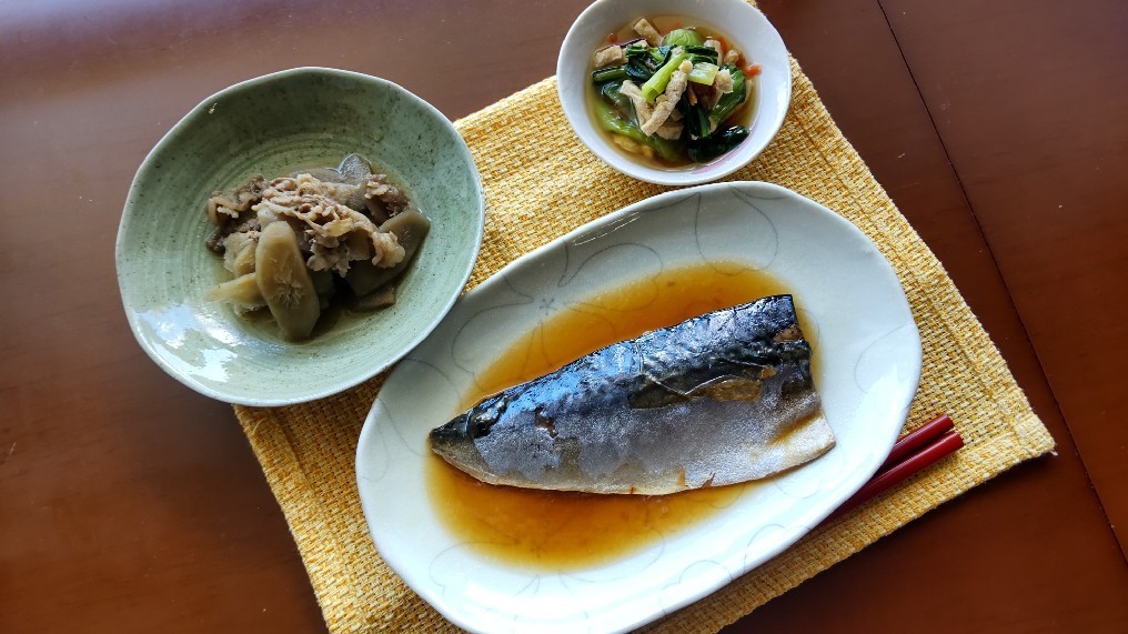 宮城県産 金華さばの煮つけ