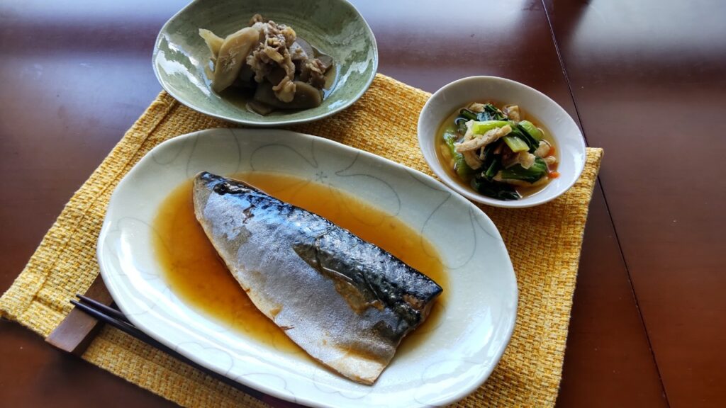 宮城県産 金華さばの煮つけ